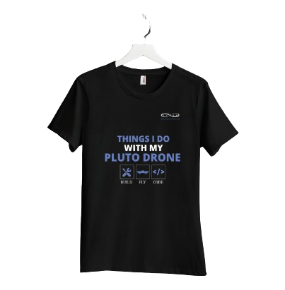 Pluto Build Fly Code T-shirt